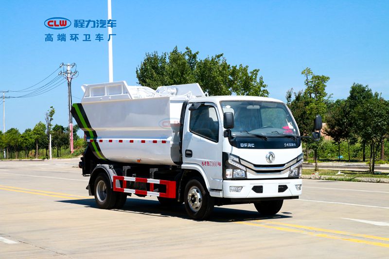 密封無泄露后掛桶垃圾車系列